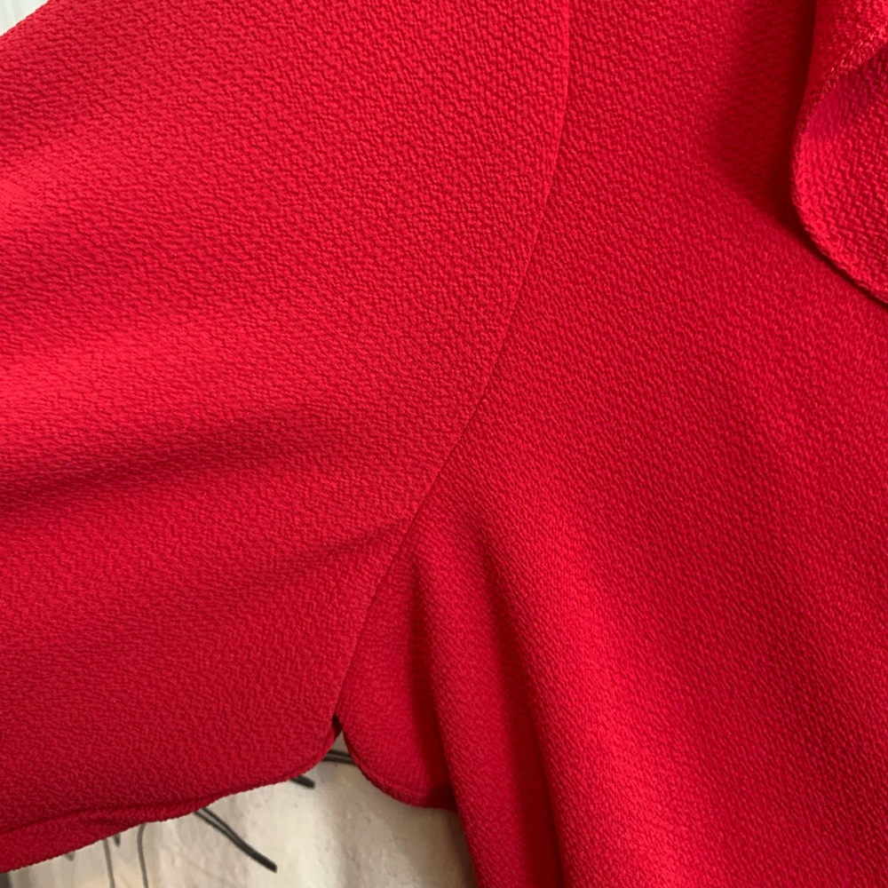 Highline Collective Ruffle Red Dress - Picture 5 of 5